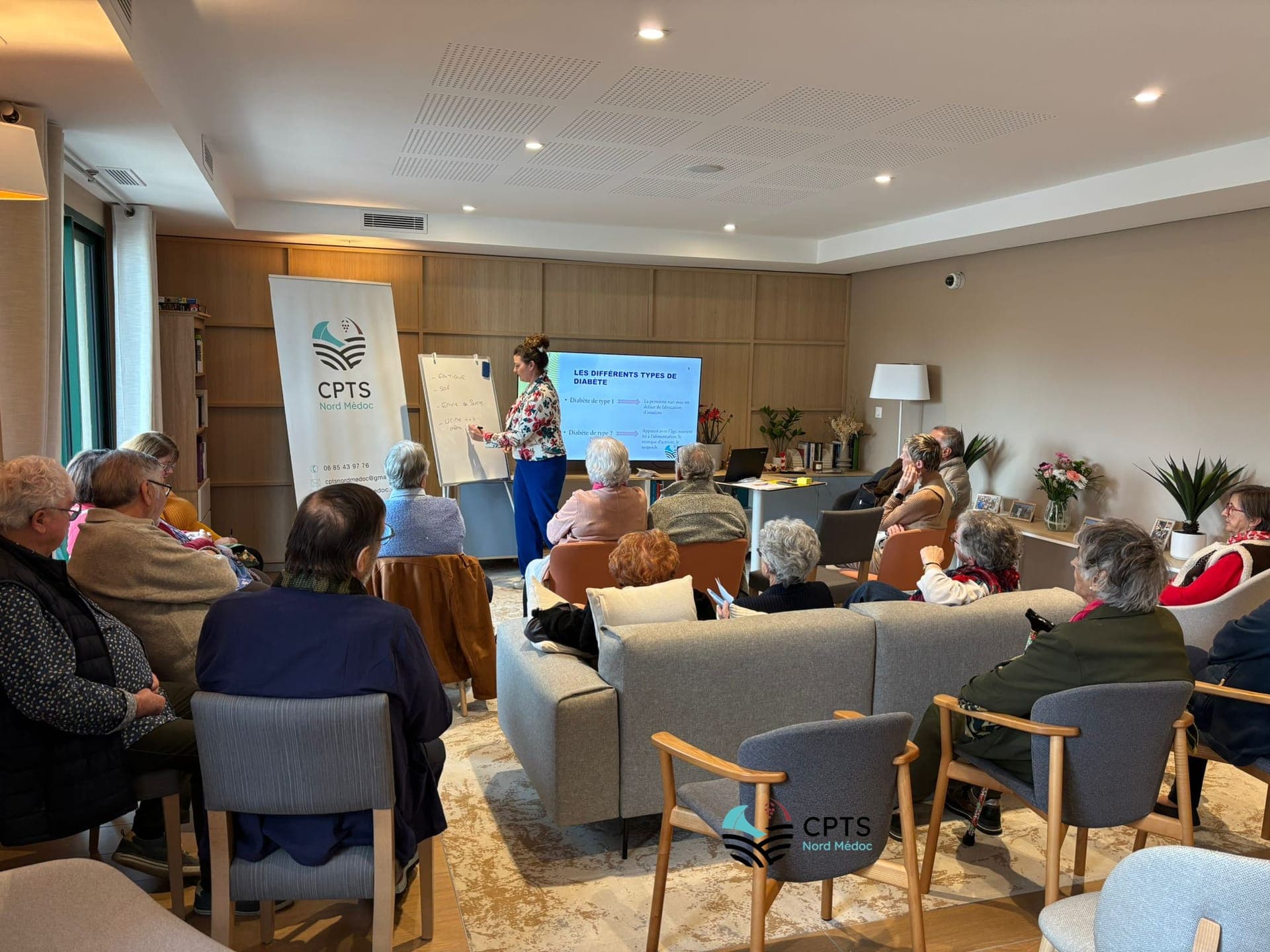 Session de formation pour les professionnels de santé