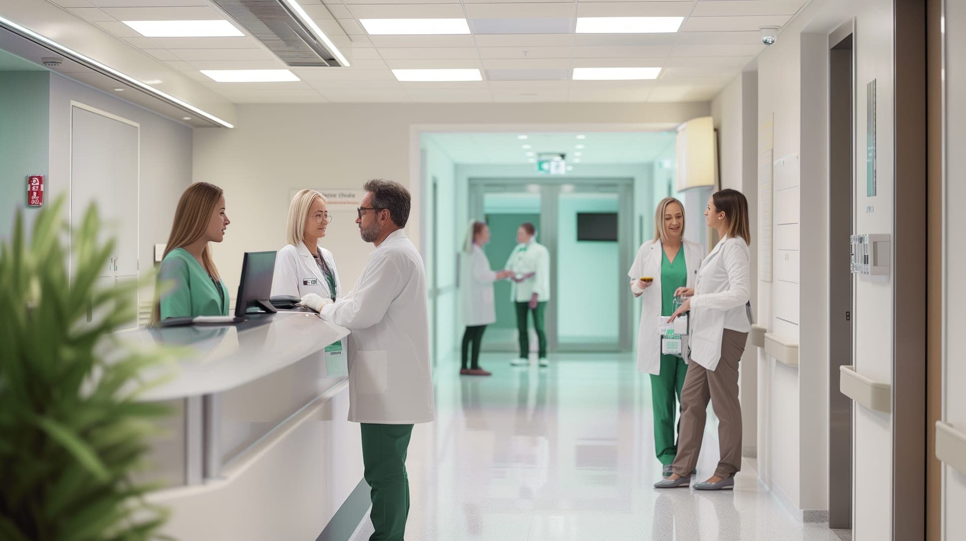 Interaction du personnel hospitalier